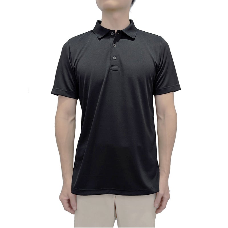 SUNMOUNTAIN サンマウンテン メンズ MEN’S POLO SUMA001 ブラック 詳細5