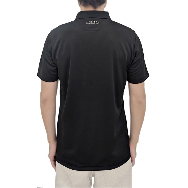 SUNMOUNTAIN サンマウンテン メンズ MEN’S POLO SUMA001 ブラック 詳細8