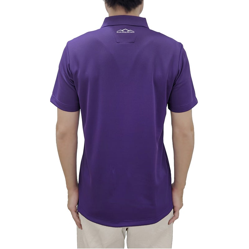 SUNMOUNTAIN サンマウンテン メンズ MEN’S POLO SUMA001 パープル 詳細16