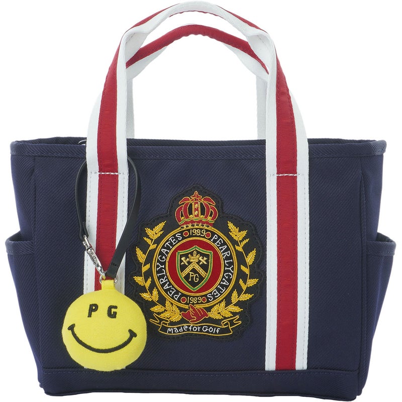 パーリーゲイツ PEARLY GATES メンズ レディース ユニセック EMBLEMカートバッグ (UNISEX) PAMG62EF ネイビー 詳細1