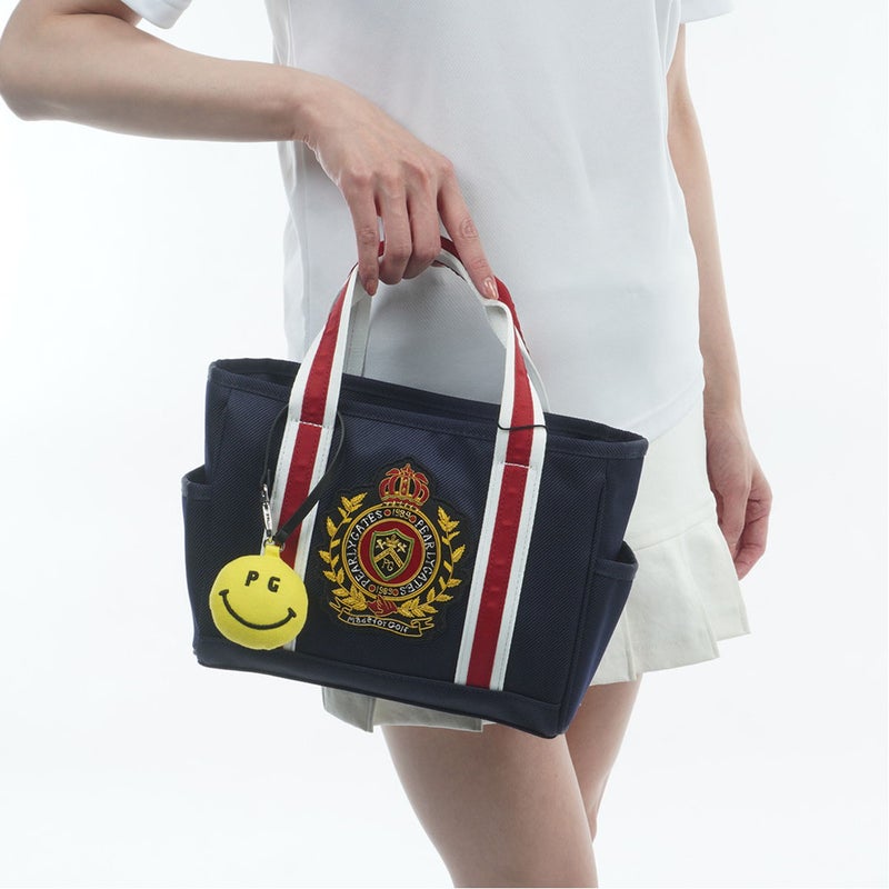 パーリーゲイツ PEARLY GATES メンズ レディース ユニセック EMBLEMカートバッグ (UNISEX) PAMG62EF ネイビー 詳細6