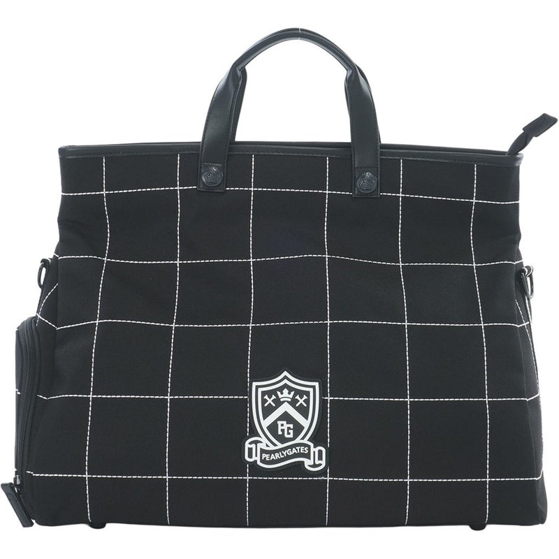 パーリーゲイツ PEARLY GATES メンズ レディース ユニセック ウィンドペン柄ロッカーバッグ (UNISEX) PAMG62FF ディープブルー 詳細1
