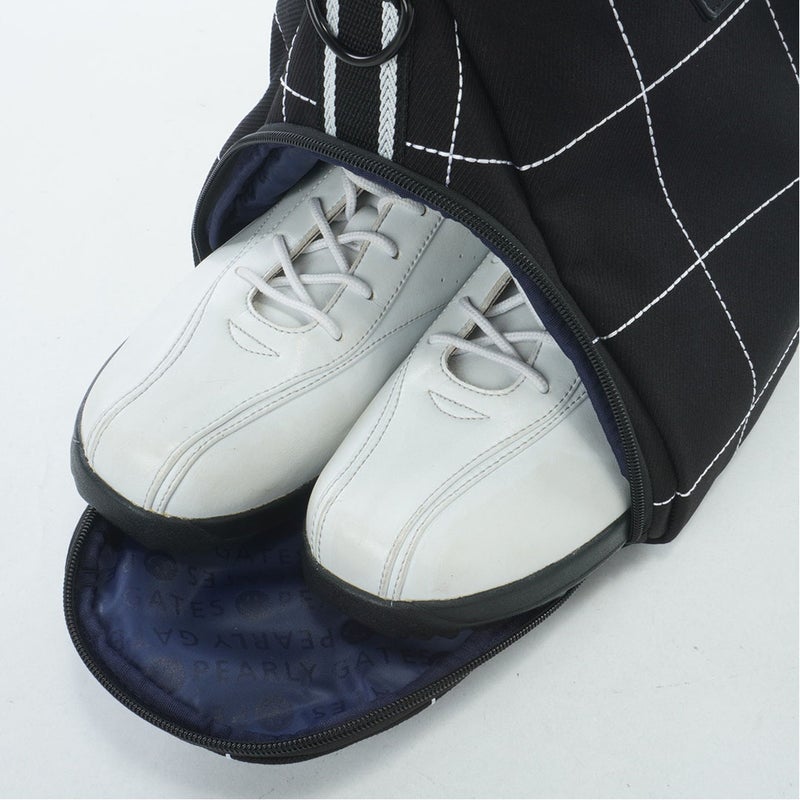 パーリーゲイツ PEARLY GATES メンズ レディース ユニセック ウィンドペン柄ロッカーバッグ (UNISEX) PAMG62FF ディープブルー 詳細6
