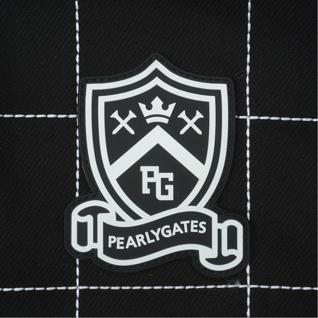 パーリーゲイツ PEARLY GATES メンズ レディース ユニセック ウィンドペン柄ロッカーバッグ (UNISEX) PAMG62FF ディープブルー 詳細7