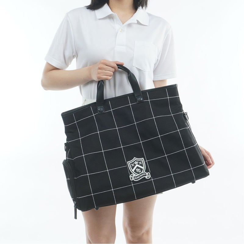 パーリーゲイツ PEARLY GATES メンズ レディース ユニセック ウィンドペン柄ロッカーバッグ (UNISEX) PAMG62FF ディープブルー 詳細10
