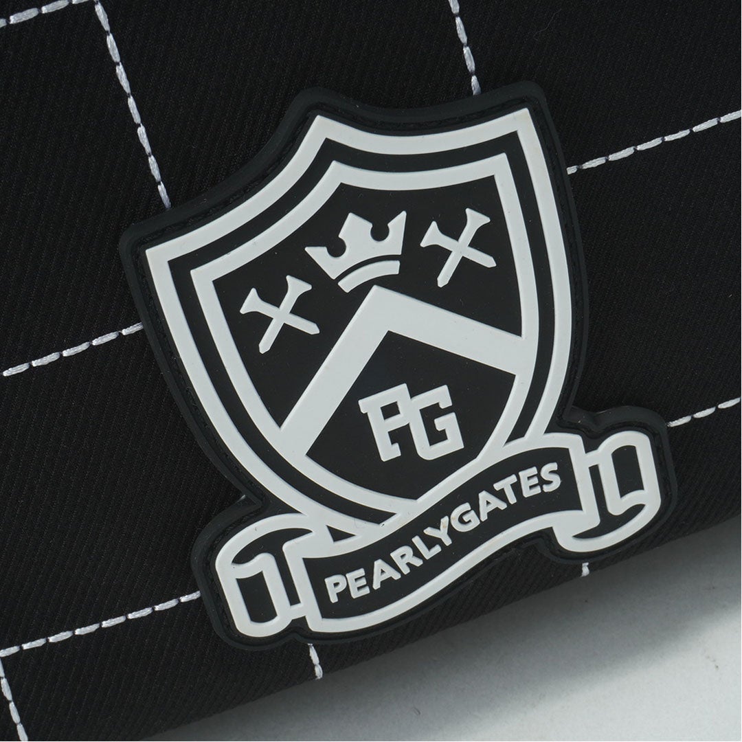 パーリーゲイツ PEARLY GATES メンズ レディース ユニセック ウィンドペン柄カートバッグ (UNISEX) PAMG62GF ディープブルー 詳細5