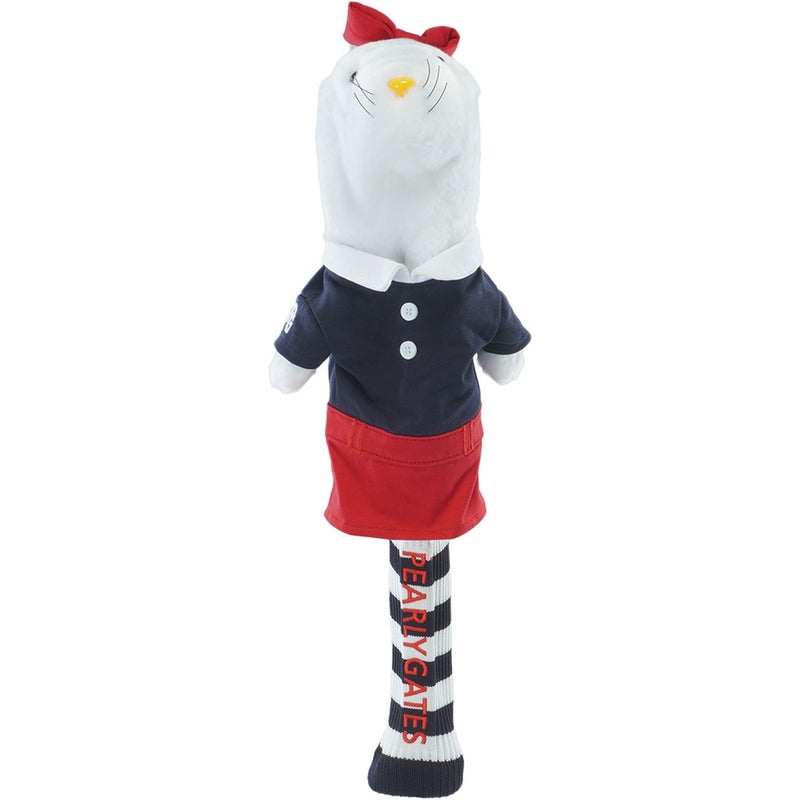 パーリーゲイツ PEARLY GATES なりきりうさぎ ぬいぐるみフェアウェイウッド用ヘッドカバー (UNISEX) PAMG63DF ホワイト 詳細1
