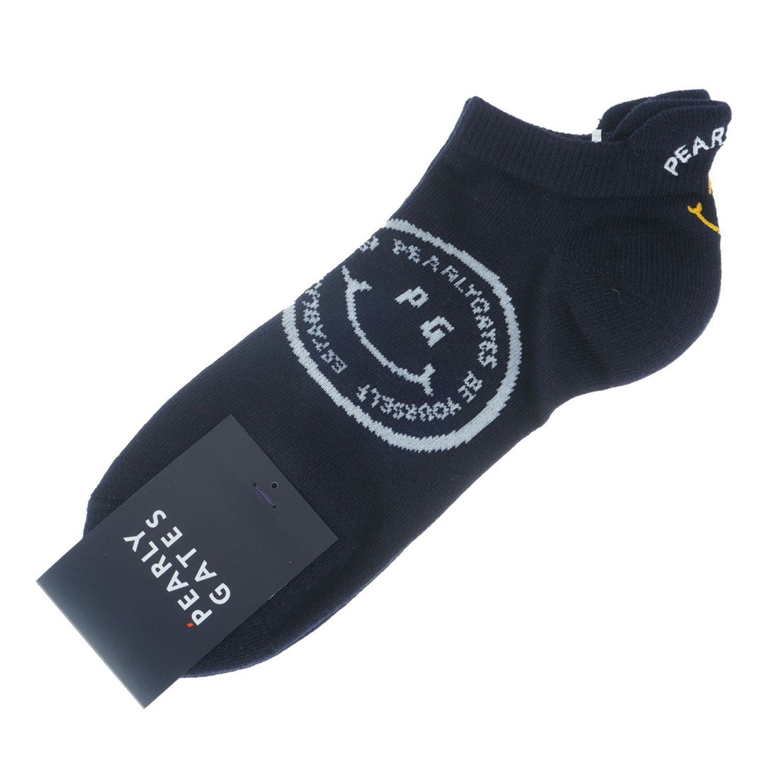 パーリーゲイツ PEARLY GATES メンズ 【PG is PG】アンクルソックス (MENS) PAMG64MF ネイビー 詳細2