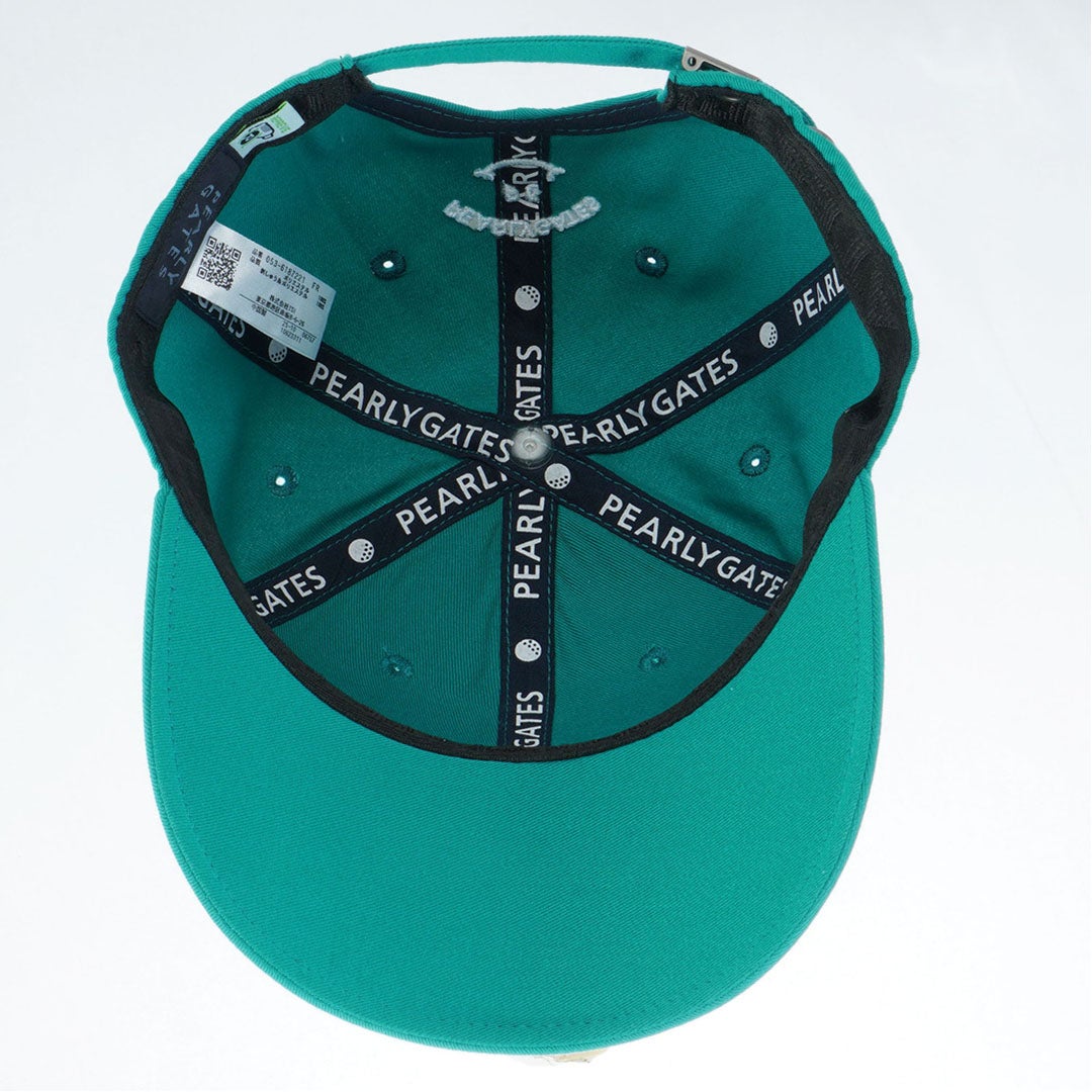 パーリーゲイツ PEARLY GATES メンズ レディース ユニセックス PGisPG　リサイクルツイルCAP PAMG65RF ビリジアン 詳細4