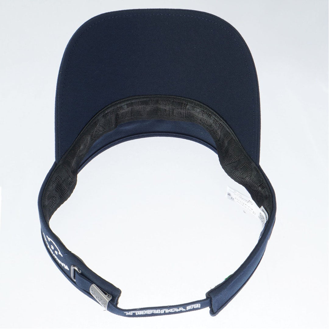 パーリーゲイツ PEARLY GATES メンズ レディース ユニセックス 【PG is PG】リサイクルツイルバイザー (UNISEX) PAMG65SF ネイビー 詳細4