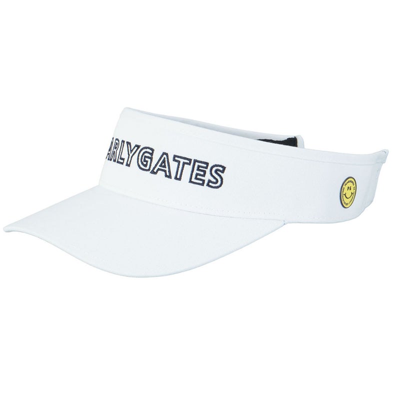 パーリーゲイツ PEARLY GATES メンズ レディース ユニセックス 【PG is PG】リサイクルツイルバイザー (UNISEX) PAMG65SF ホワイト 詳細7
