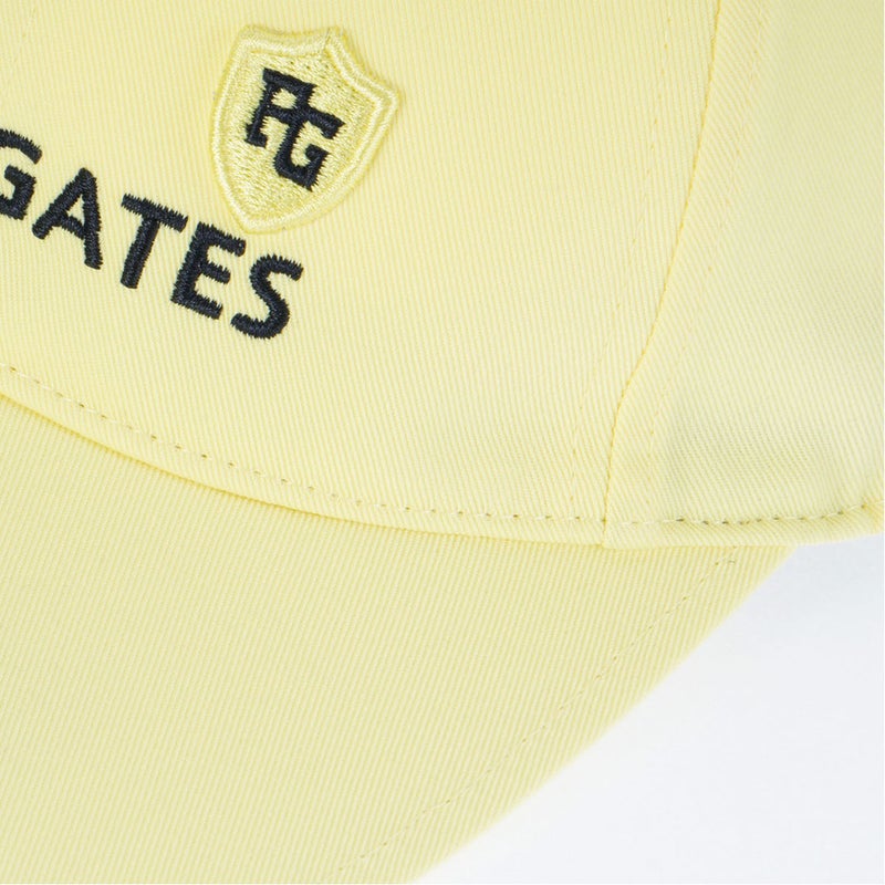 パーリーゲイツ PEARLY GATES メンズ レディース ユニセックス BASICロゴ刺繍リサイクルツイルキャップ (UNISEX) PAMG65TF イエロー 詳細5