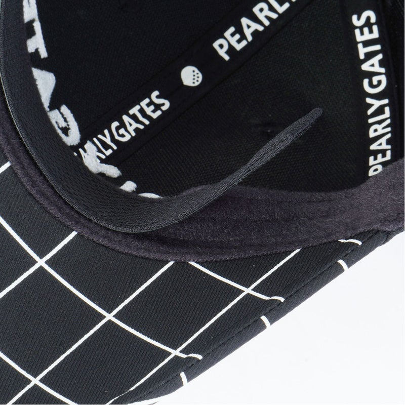 ーリーゲイツ PEARLY GATES メンズ レディース ユニセックス ウィンドペン柄UVキャップ (UNISEX) PAMG65WF ディープブルー 詳細6