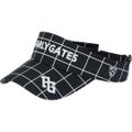 パーリーゲイツ PEARLY GATES メンズ レディース ユニセックス ウィンドペン柄UVバイザー (UNISEX) PAMG65XF ディープブルー 詳細1
