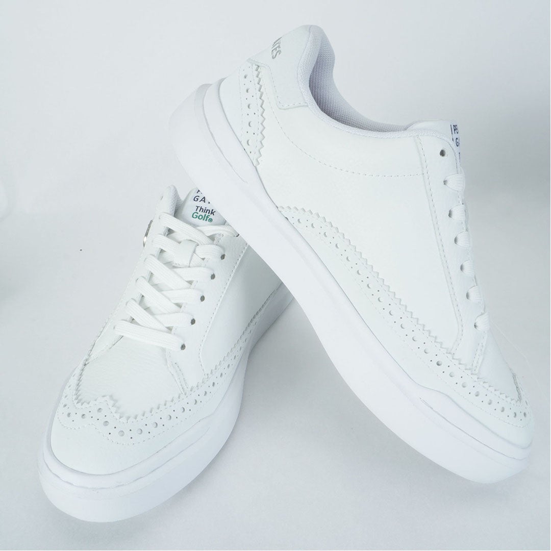 パーリーゲイツ PEARLY GATES メンズ THE SHOSE スパイクレスゴルフシューズ (ウィングチップ) (MENS) PAMS62 ホワイト 詳細3