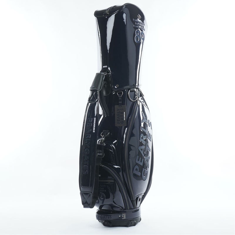 パーリーゲイツ PEARLY GATES メンズ レディース ユニセックス THE CADDIE BAG キャディバッグ (46インチ対応) (UNISEX) PAMG67GF ブラック 詳細7