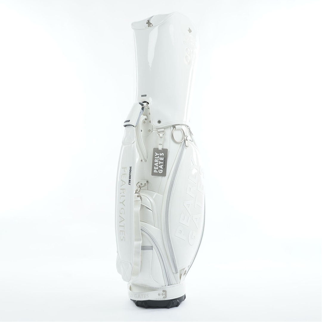 パーリーゲイツ PEARLY GATES メンズ レディース ユニセックス THE CADDIE BAG キャディバッグ (46インチ対応) (UNISEX) PAMG67GF ホワイト 詳細10