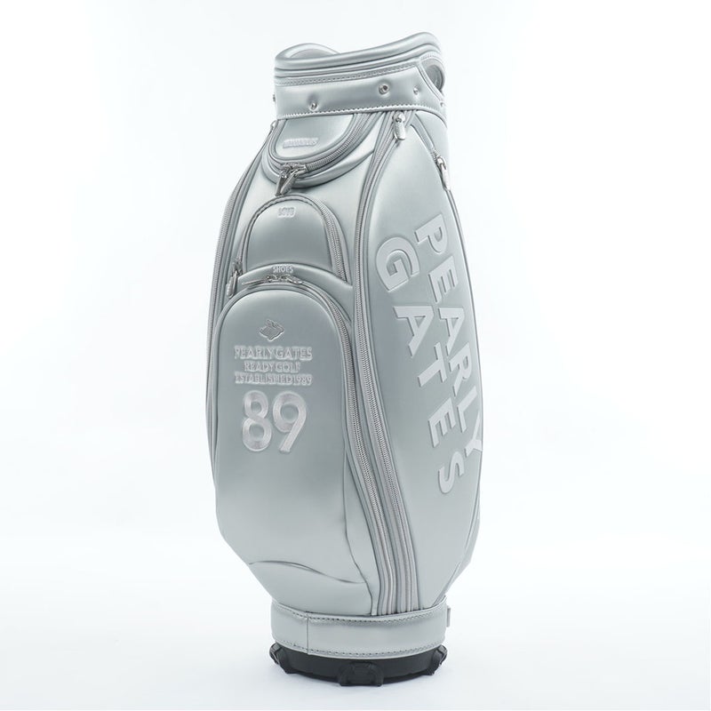 パーリーゲイツ PEARLY GATES メンズ レディース ユニセックス THE CADDIE BAG キャディバッグ (46インチ対応) (UNISEX) PAMG67GF シルバー 詳細12