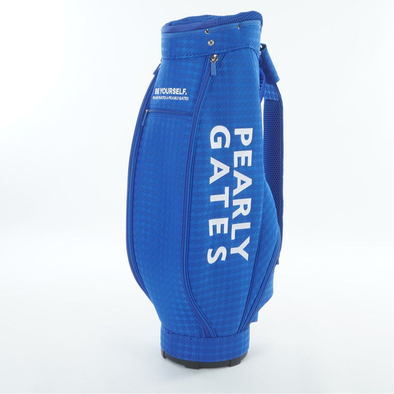 パーリーゲイツ PEARLY GATES メンズ レディース ユニセックス 【PG is PG】キャディバッグ (46インチ対応) (UNISEX) PAMG67HF ブルー 詳細2