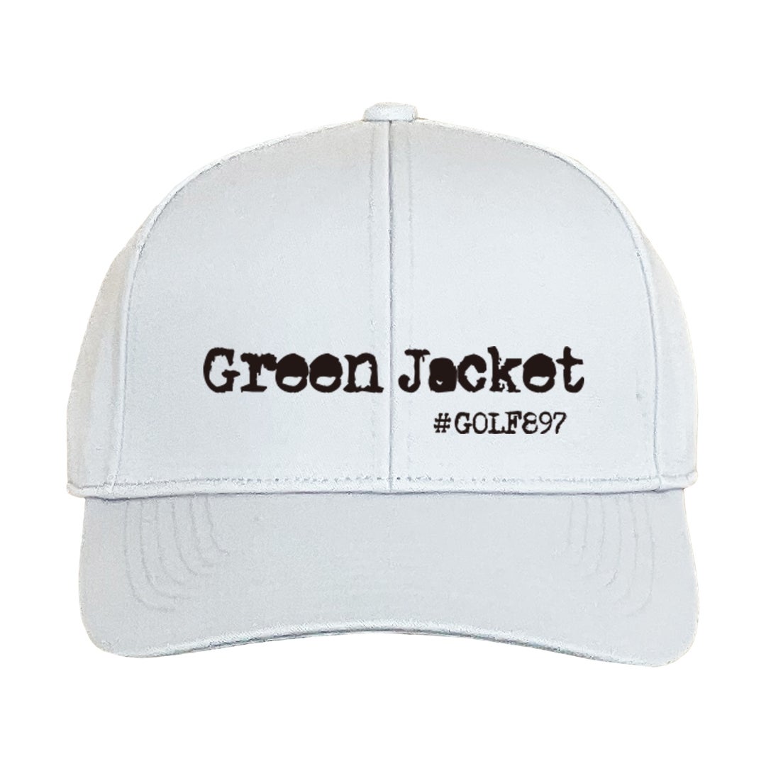 SUN MOUNTAIN × Green Jacket × InterFM トリプルコラボキャップ　ホワイト