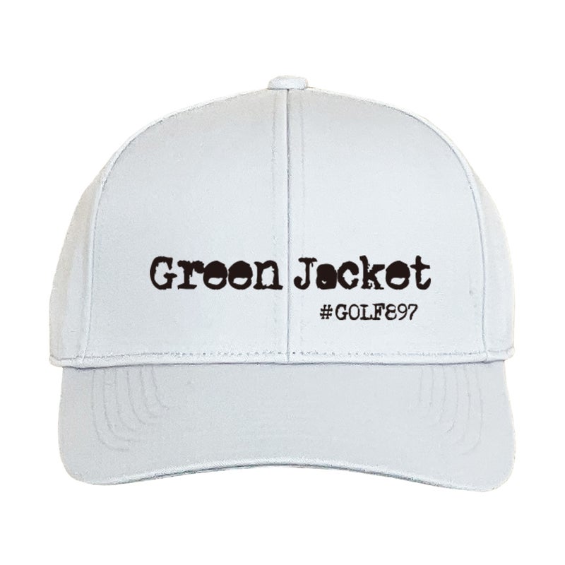 SUN MOUNTAIN × Green Jacket × InterFM トリプルコラボキャップ　ホワイト