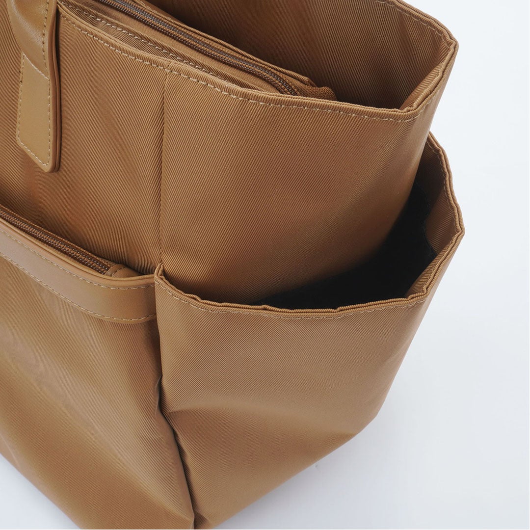 MASTER BUNNY EDITION マスターバニーエディション メンズ レディース ユニセックス Peツイル　トートBAG MBMG62CF ベージュ 詳細5