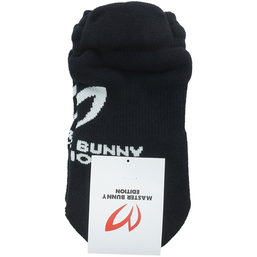 MASTER BUNNY EDITION [マスターバニーエディション]メンズ ロゴシューズインSOX　ブラック　詳細2