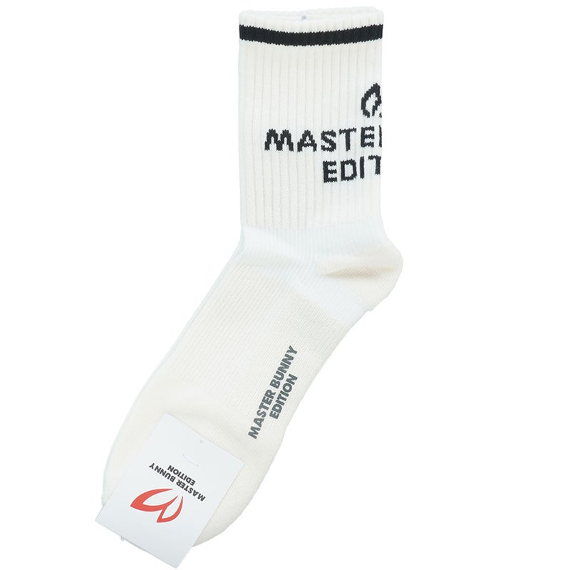 MASTER BUNNY EDITION [マスターバニーエディション]メンズ ラインヒールホールドSOX　ホワイト　詳細