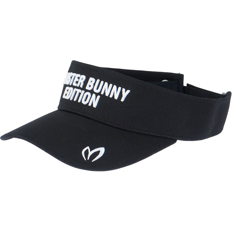 MASTER BUNNY EDITION [マスターバニーエディション]ユニセックス ツイルバイザー (UNISEX) ブラック　詳細2