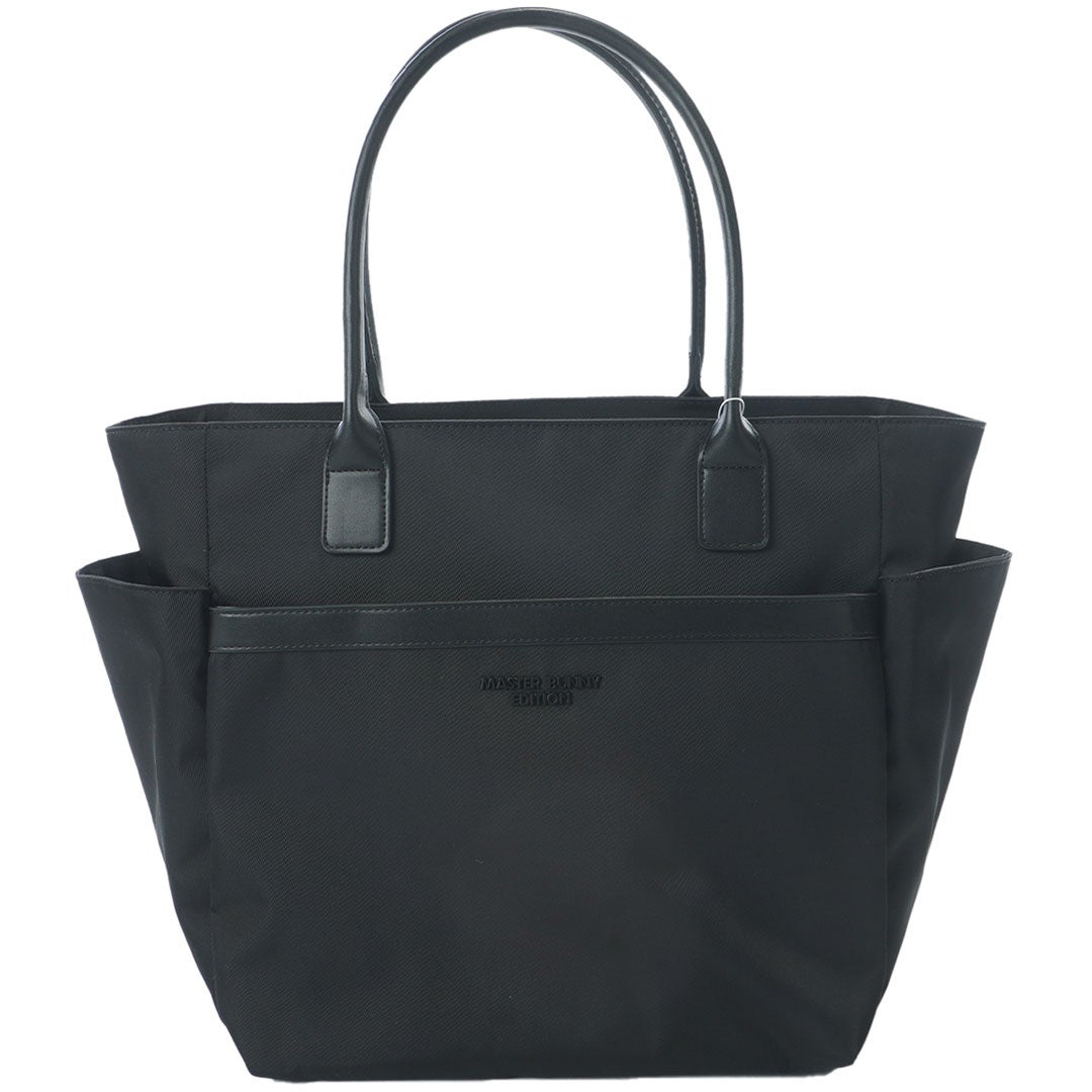 マスターバニーエディション MASTER BUNNY EDITION メンズ レディース ユニセックス Peツイル トートバッグ (UNISEX) MBMG64HF ブラック 詳細10