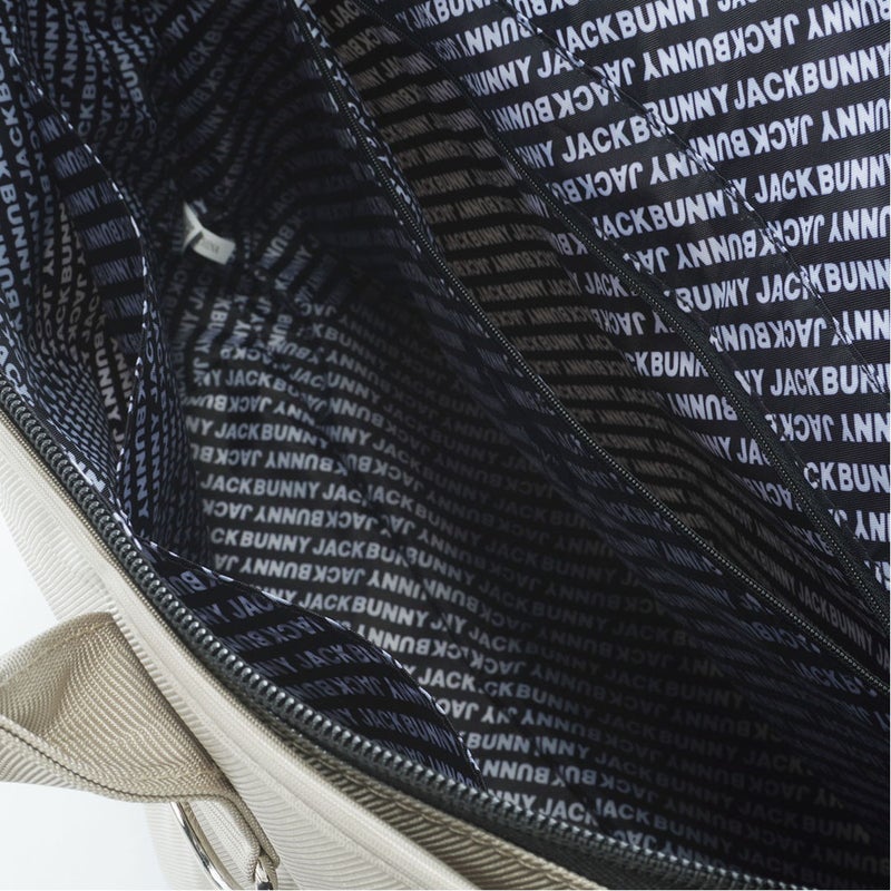 Jack Bunny!! ジャックバニー メンズ レディース ユニセックス 【定番】トートバッグ (UNISEX) JBMG65NF ベージュ 詳細6