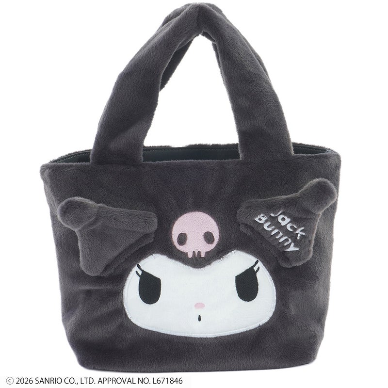 ジャックバニー Jack Bunny!! メンズ レディース ユニセックス 【マイメロディ・クロミ コラボレーション】カートバッグ (UNISEX) JBMG62AF ブラック 詳細1