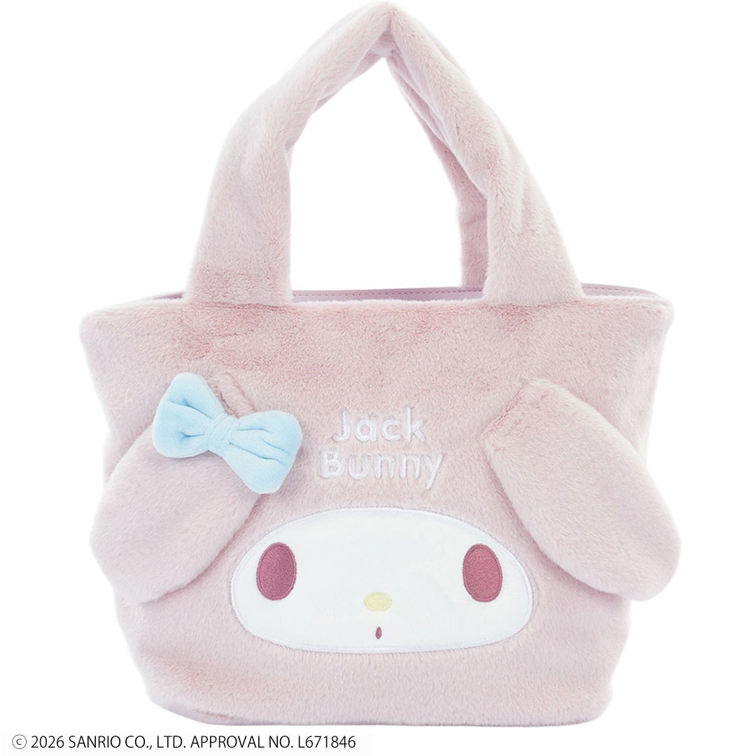 ジャックバニー Jack Bunny!! メンズ レディース ユニセックス 【マイメロディ・クロミ コラボレーション】カートバッグ (UNISEX) JBMG62AF ピンク 詳細2