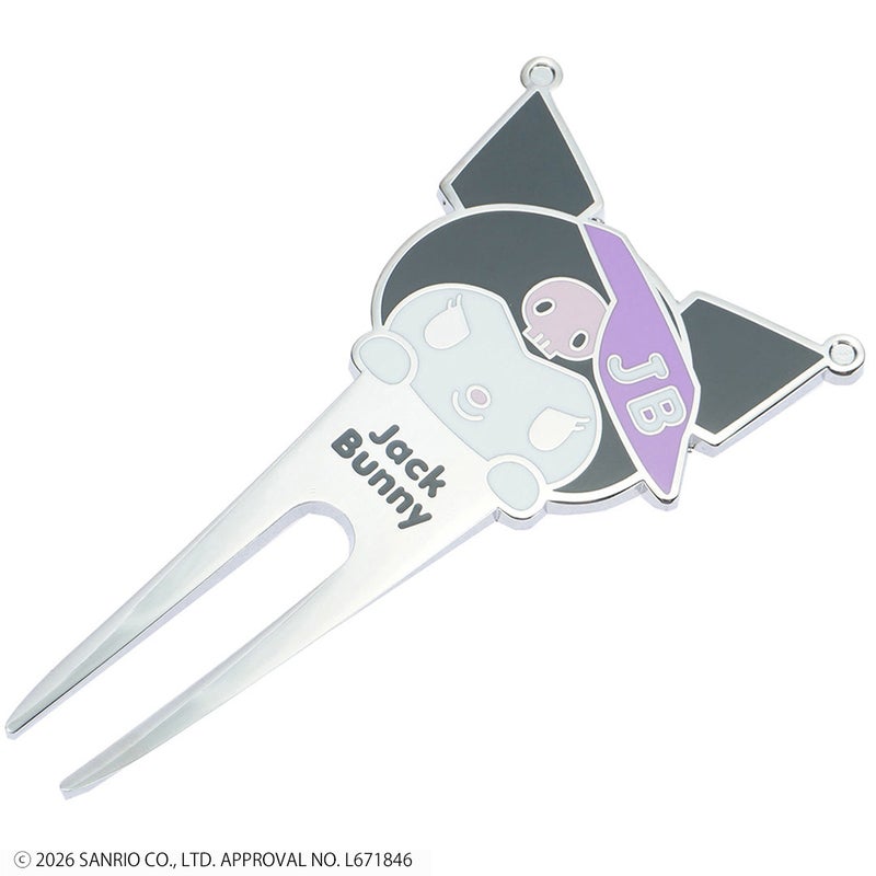 ジャックバニー Jack Bunny!! メンズ レディース ユニセックス 【マイメロディ・クロミ　コラボレーション】グリーンフォーク (UNISEX) JBMG63AF ブラック 詳細1