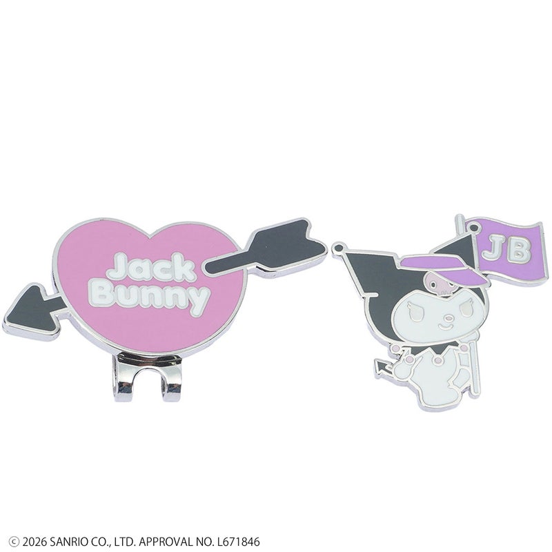 ジャックバニー Jack Bunny!! メンズ レディース ユニセックス セックス 【マイメロディ・クロミ　コラボレーション】マーカー JBMG639F ブラック 詳細1
