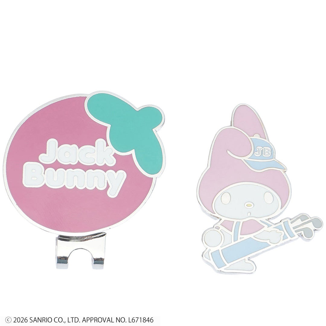 ジャックバニー Jack Bunny!! メンズ レディース ユニセックス セックス 【マイメロディ・クロミ　コラボレーション】マーカー JBMG639F ピンク 詳細2