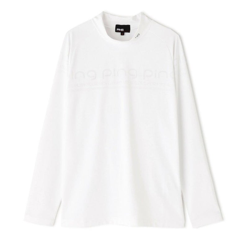 PING APPAREL ピンアパレル レディース 長袖ハイネック ホワイト