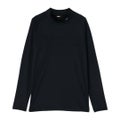 PING APPAREL ピンアパレル レディース 長袖ハイネック ブラック