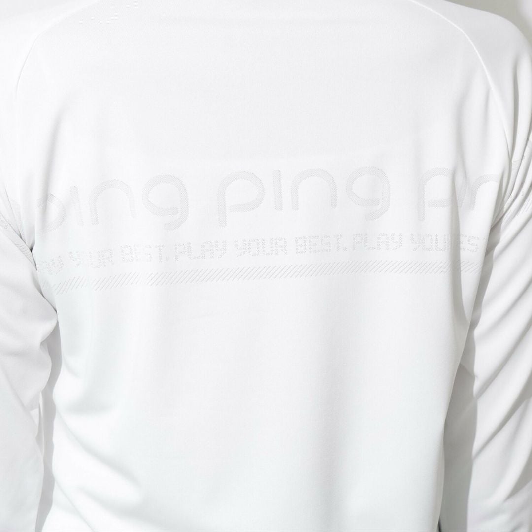 PING APPAREL ピンアパレル レディース 長袖ハイネック ホワイト 詳細4
