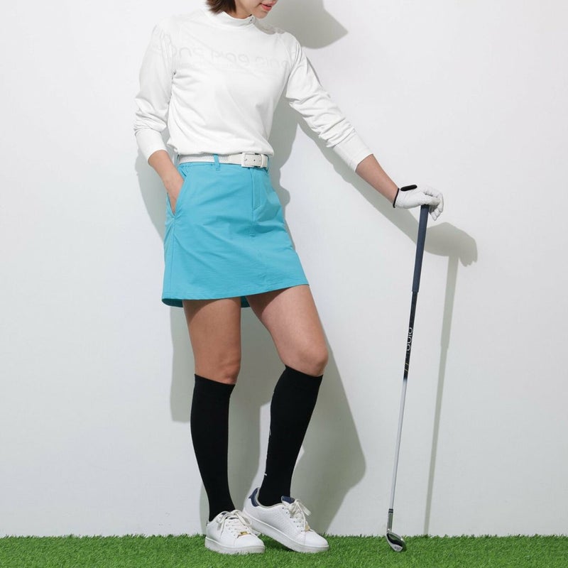 PING APPAREL ピンアパレル レディース 長袖ハイネック ホワイト 詳細9