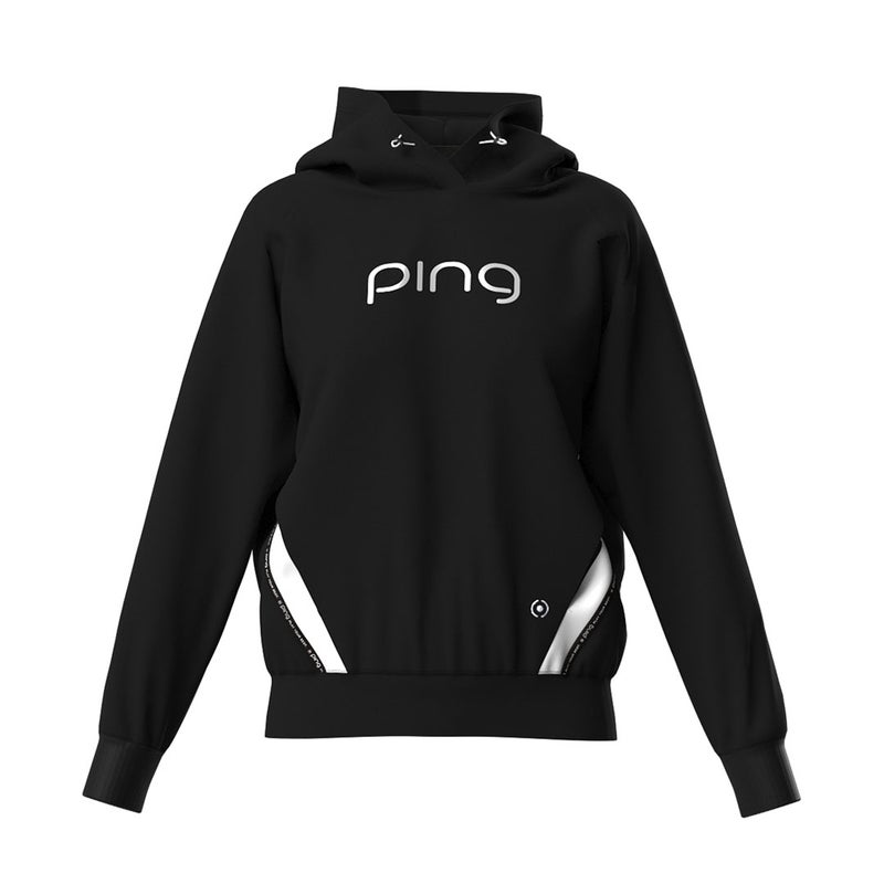 PING APPAREL ピンアパレル レディース パーカー ブラック