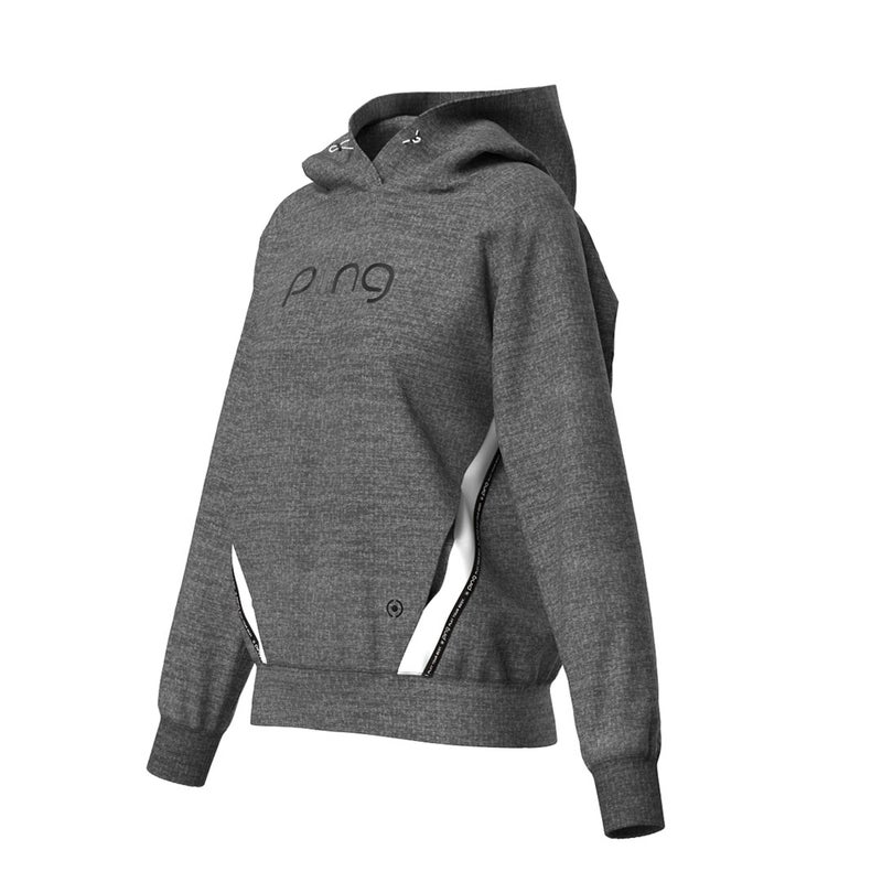 PING APPAREL ピンアパレル レディース パーカー グレー 詳細