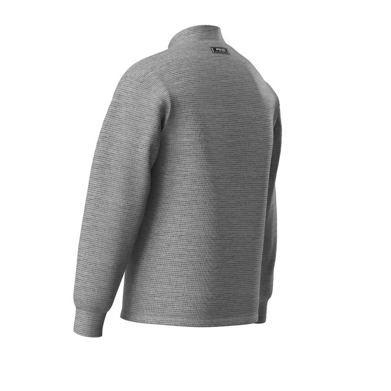ピン アパレル PING APPAREL メンズ 冷感ポンチハイネックシャツ ＜NATIVE＞ (MENS) PIMA63C グレー 詳細6