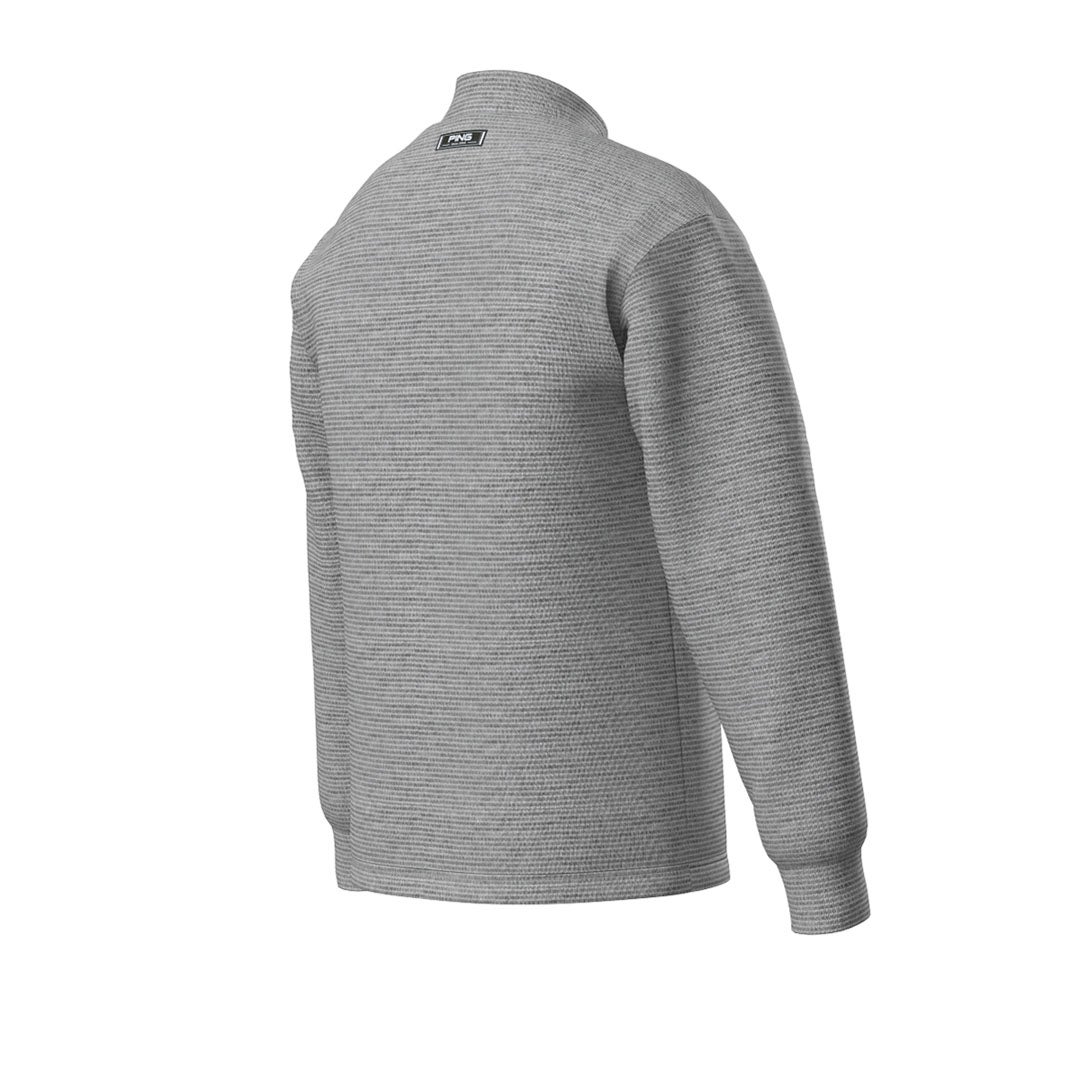 ピン アパレル PING APPAREL メンズ 冷感ポンチハイネックシャツ ＜NATIVE＞ (MENS) PIMA63C グレー 詳細8