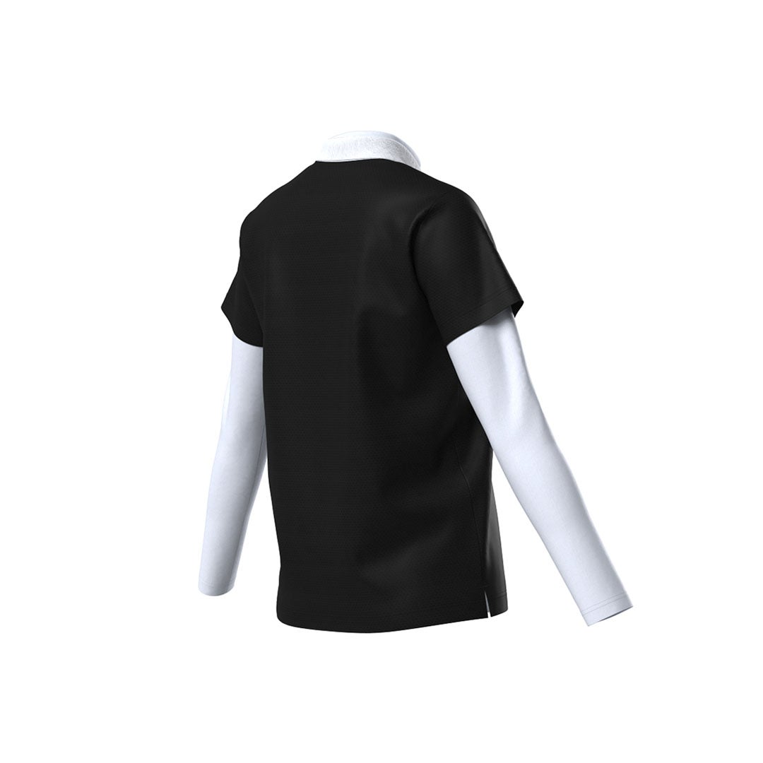 ピン アパレル PING APPAREL レディース ハニカムメッシュ/ベア天竺 レイヤードツインセット ＜PERFORMANCE＞ (LADIES) PILA62U ブラック 詳細9