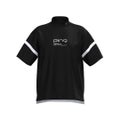ピン アパレル PING APPAREL レディース レイブロックエコ配色切替半袖ハイネックシャツ (PERFORMANCE) PILA63G ブラック 詳細3