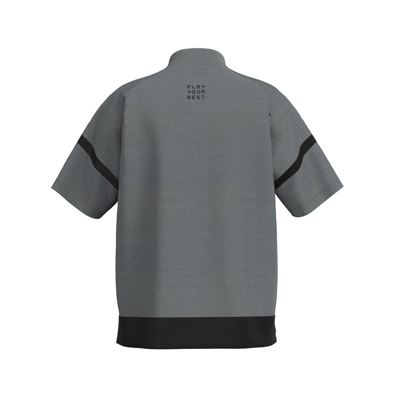 ピン アパレル PING APPAREL レディース レイブロックエコ配色切替半袖ハイネックシャツ (PERFORMANCE) PILA63G グレー 詳細