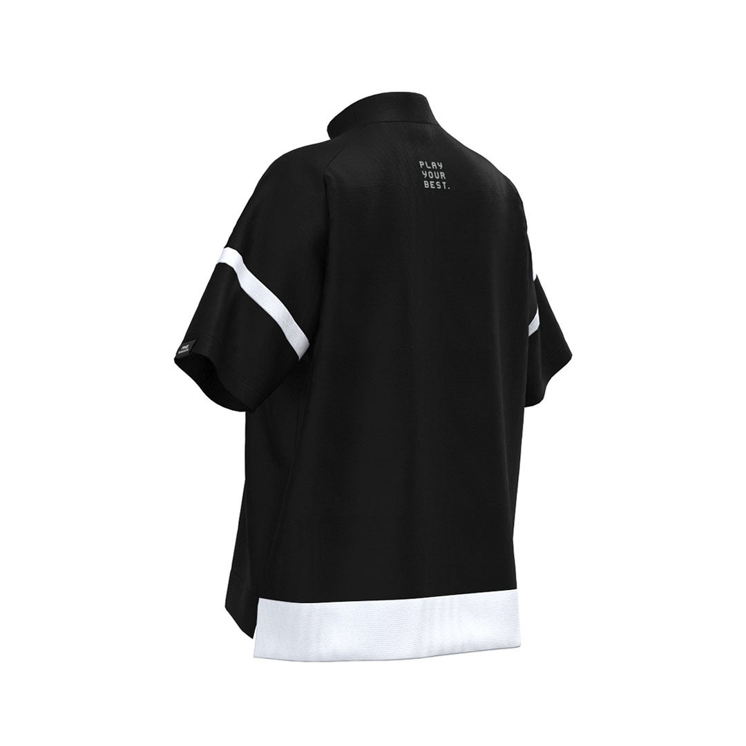 ピン アパレル PING APPAREL レディース レイブロックエコ配色切替半袖ハイネックシャツ (PERFORMANCE) PILA63G ブラック 詳細9