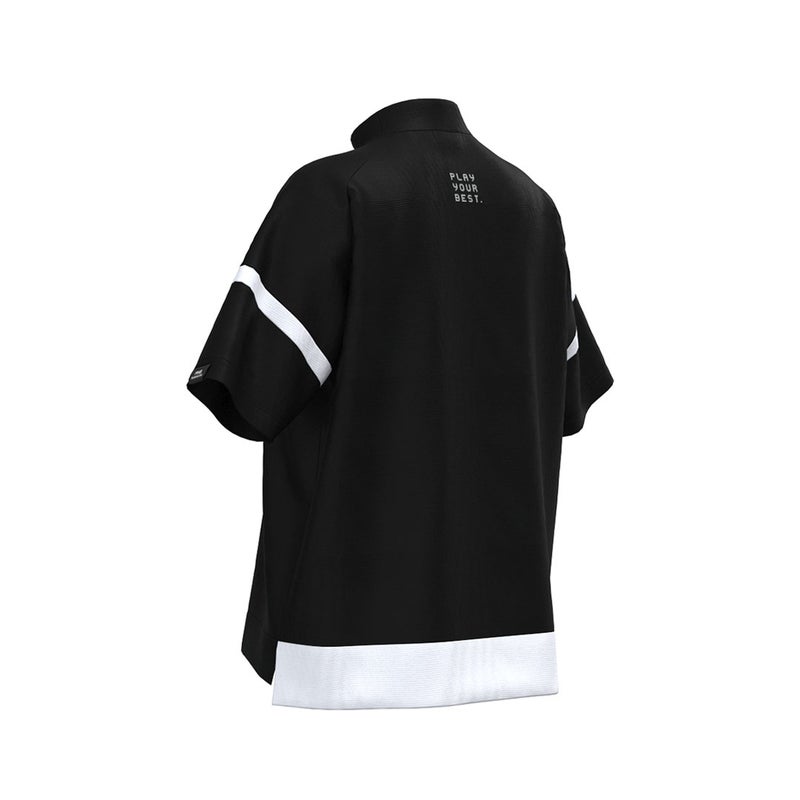 ピン アパレル PING APPAREL レディース レイブロックエコ配色切替半袖ハイネックシャツ (PERFORMANCE) PILA63G ブラック 詳細9