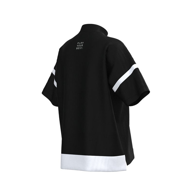 ピン アパレル PING APPAREL レディース レイブロックエコ配色切替半袖ハイネックシャツ (PERFORMANCE) PILA63G ブラック 詳細10